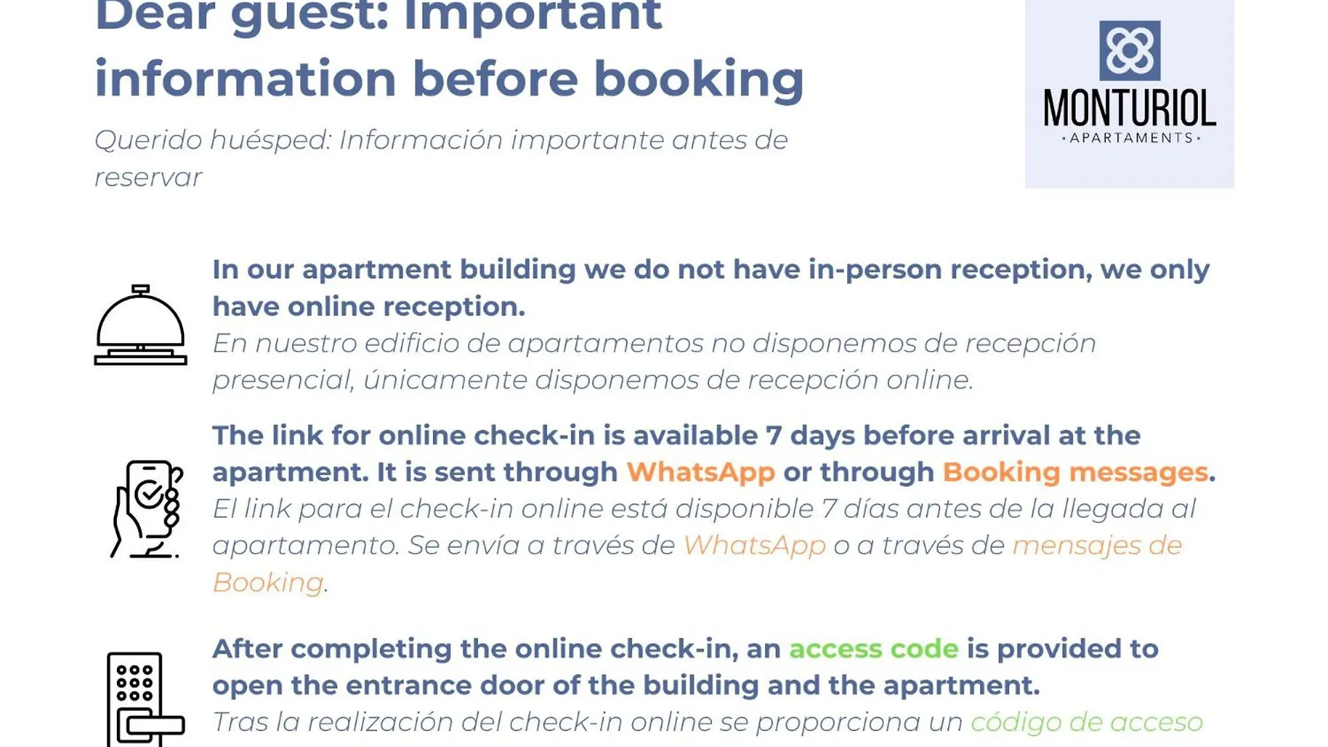 Apartamento Monturiol Apartaments Barcelona España